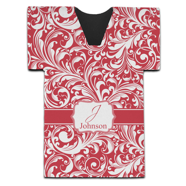 Custom Swirl Jersey Bottle Cooler (Personalized)