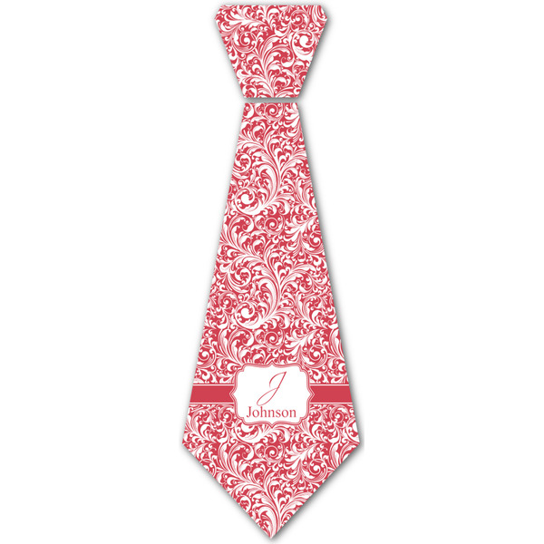 Custom Swirl Iron On Tie - 4 Sizes w/ Name and Initial