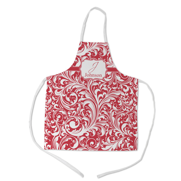 Custom Swirl Kid's Apron - Medium (Personalized)