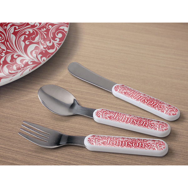 Swirl Kids Flatware w/ Plate