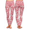 Swirl Ladies Leggings - Front and Back