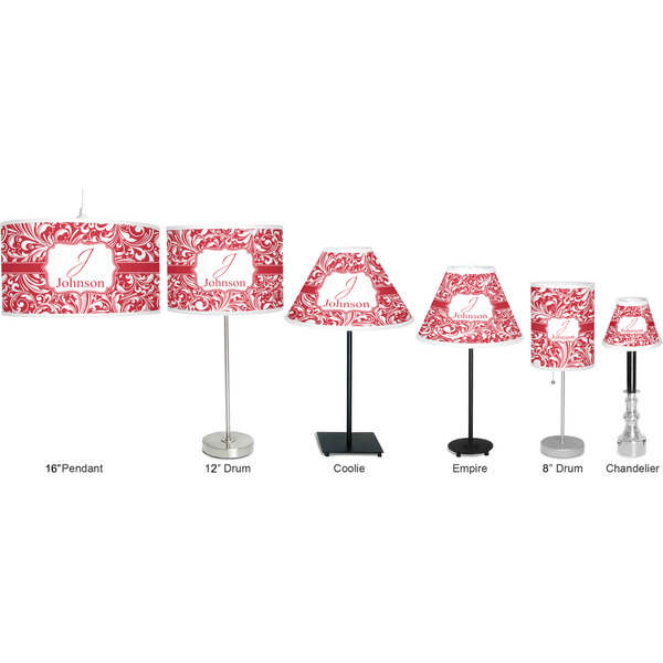 Swirl Lamp Full View Size Comparison