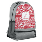 Swirl Backpack - Grey (Personalized)