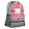 Swirl Large Backpack - Gray - Angled View