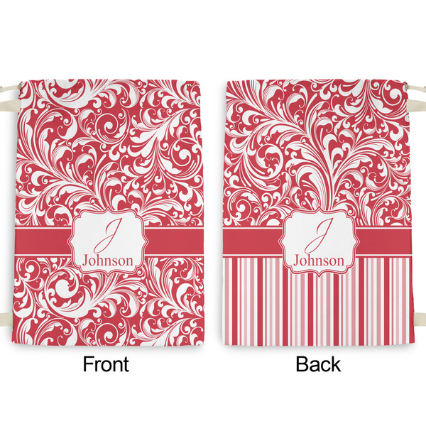 Swirl Large Laundry Bag - Front & Back View