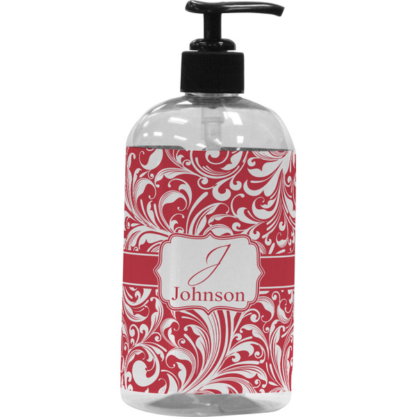 Custom Swirl Plastic Soap / Lotion Dispenser (Personalized)