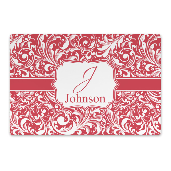 Custom Swirl Large Rectangle Car Magnet (Personalized)