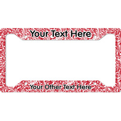 Swirl License Plate Frame (Personalized)