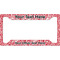 Swirl License Plate Frame - Style A