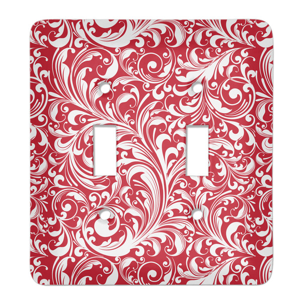 Custom Swirl Light Switch Cover (2 Toggle Plate)