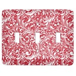 Swirl Light Switch Cover (3 Toggle Plate)