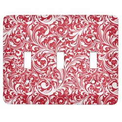 Swirl Light Switch Cover (3 Toggle Plate)