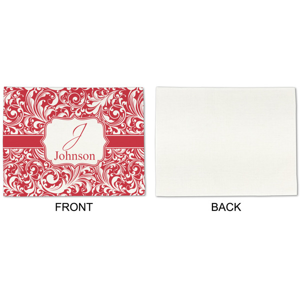 Swirl Linen Placemat - APPROVAL Single (single sided)