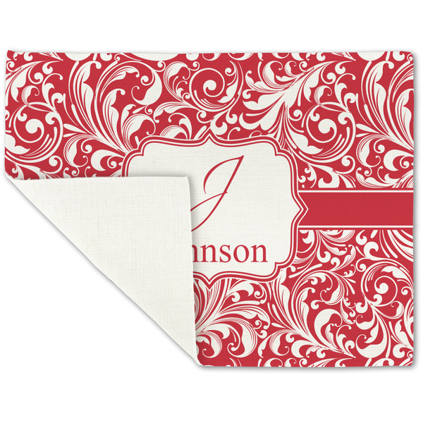 Swirl Linen Placemat - Folded Corner (single side)