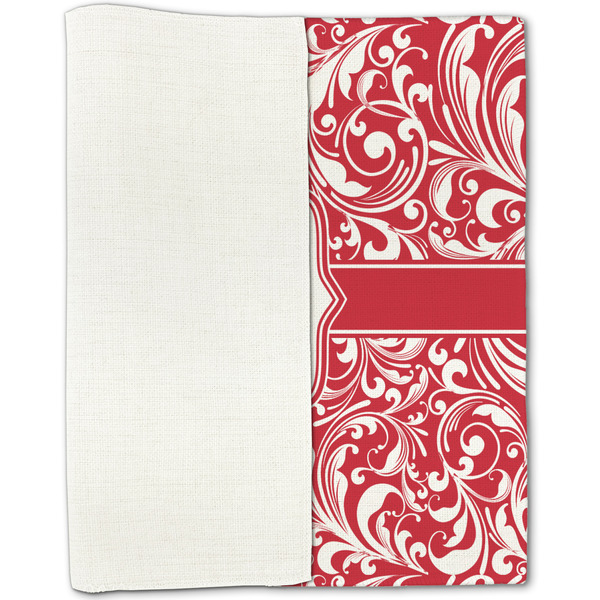 Swirl Linen Placemat - Folded Half