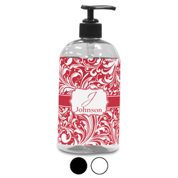 Swirl Plastic Soap / Lotion Dispenser (Personalized)