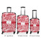 Swirl Luggage Bags all sizes - With Handle