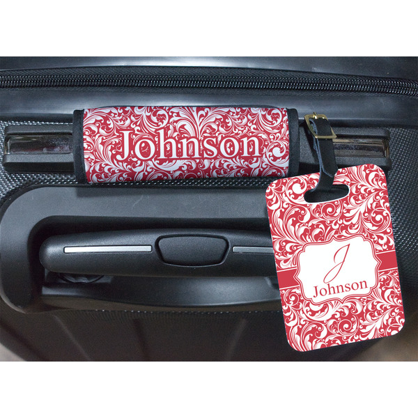 Swirl Luggage Wrap & Tag