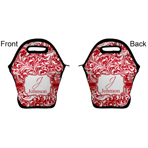 Swirl Lunch Bag - Front and Back