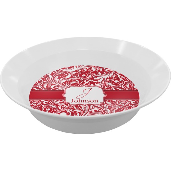 Custom Swirl Melamine Bowl (Personalized)