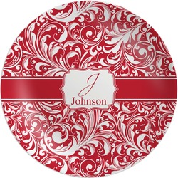 Swirl Melamine Plate (Personalized)