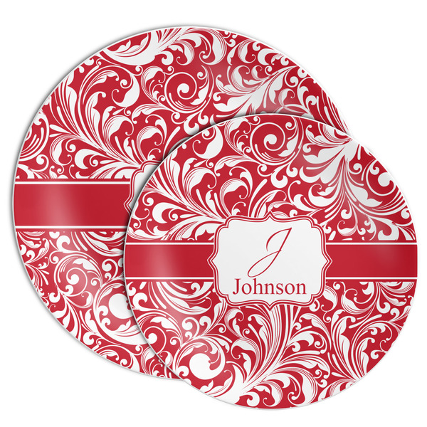 Swirl Melamine Plates - PARENT/MAIN