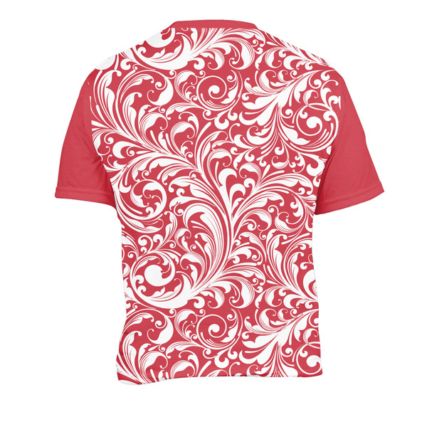 Swirl Men's Crew Neck T Shirt Medium - Back