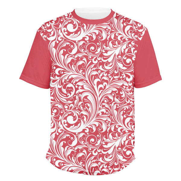 Custom Swirl Men's Crew T-Shirt