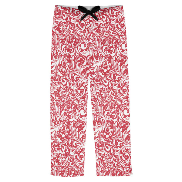 Custom Swirl Mens Pajama Pants - XS
