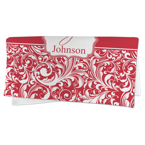 Swirl Microfiber Dish Rag - FOLDED (half)