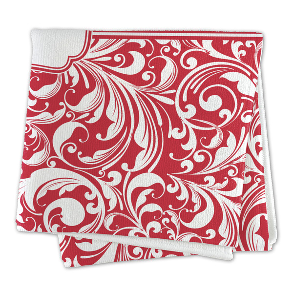 Swirl Microfiber Dish Rag - FOLDED (square)
