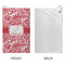 Swirl Microfiber Golf Towels - Small - APPROVAL