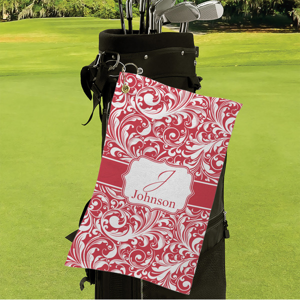 Swirl Microfiber Golf Towels - Small - LIFESTYLE