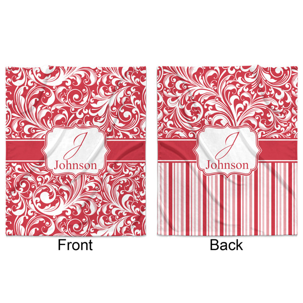 Swirl Minky Blanket - 50"x60" - Double Sided - Front & Back