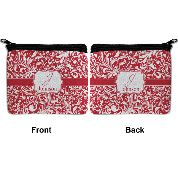 Swirl Neoprene Coin Purse - Front & Back (APPROVAL)
