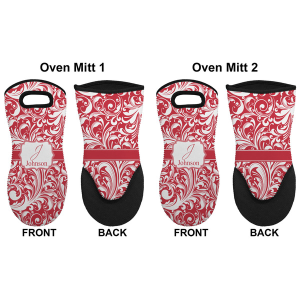 Swirl Neoprene Oven Mitt - Set of 2 - Approval