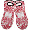 Swirl Neoprene Oven Mitts - Set of 2 w/ Name and Initial
