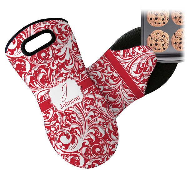 Swirl Neoprene Oven Mitt