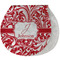 Swirl Burp Pad - Velour w/ Name and Initial