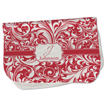 Swirl Burp Cloth - Fleece w/ Name and Initial