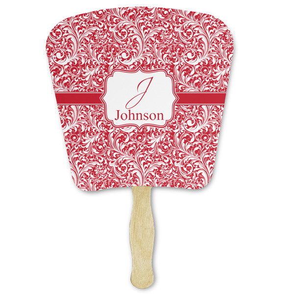 Custom Swirl Paper Fan (Personalized)