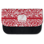 Swirl Canvas Pencil Case w/ Name and Initial