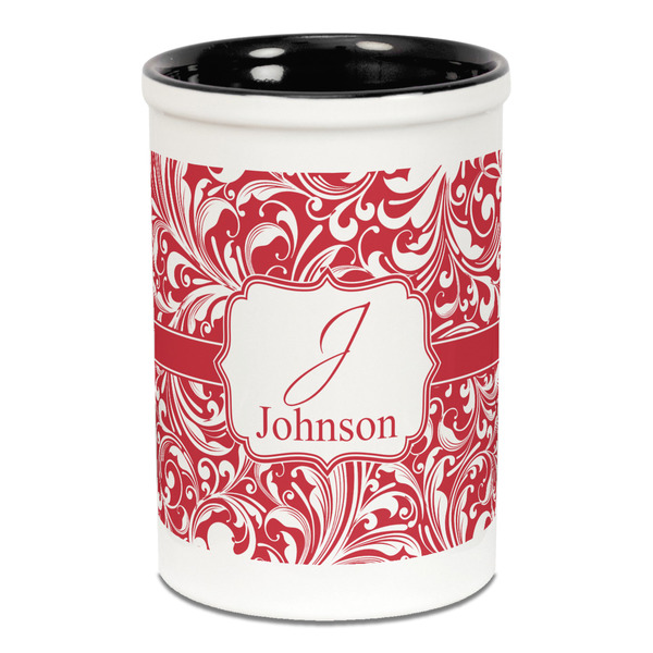 Swirl Pencil Holder - Black