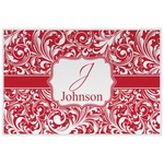 Swirl Laminated Placemat w/ Name and Initial