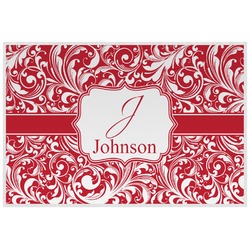 Swirl Laminated Placemat w/ Name and Initial