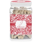 Swirl Dog Treat Jar (Personalized)