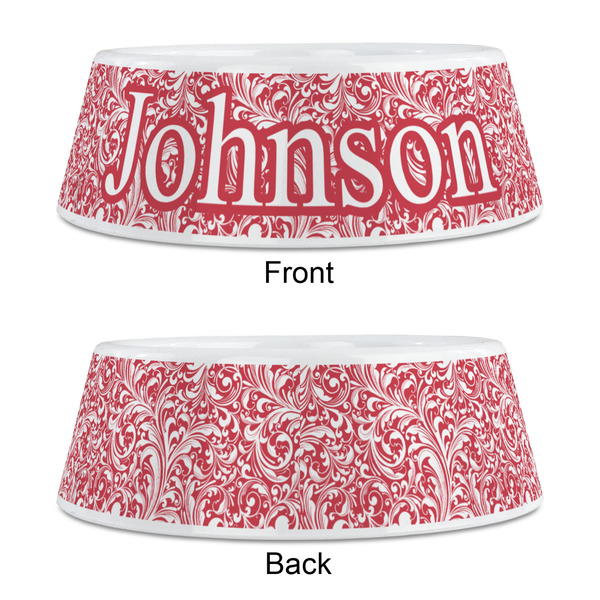 Swirl Plastic Pet Bowls - Medium - APPROVAL