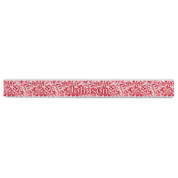 Swirl Plastic Ruler - 12" - FRONT