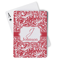 Swirl Playing Cards (Personalized)