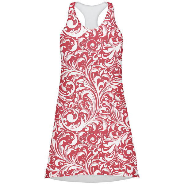 Custom Swirl Racerback Dress - Large